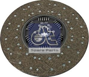 DT Spare Parts 2.30222 - Clutch Disc autospares.lv
