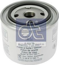 DT Spare Parts 2.32170 - Oil Filter autospares.lv