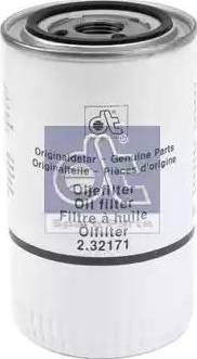 DT Spare Parts 2.32171 - Oil Filter autospares.lv