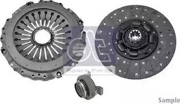 DT Spare Parts 7.90507 - Clutch Kit autospares.lv