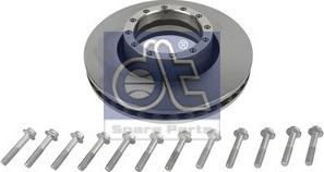 DT Spare Parts 7.36006 - Brake Disc autospares.lv