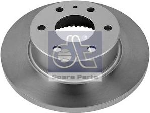 DT Spare Parts 7.36038 - Brake Disc autospares.lv