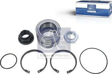 DT Spare Parts 7.32512 - Wheel hub, bearing Kit autospares.lv