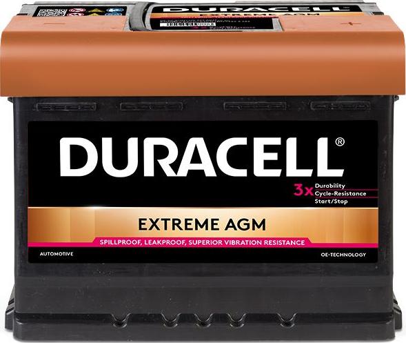DURACELL 016560010801 - Starter Battery autospares.lv