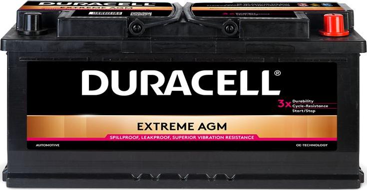 DURACELL 016605010801 - Starter Battery autospares.lv