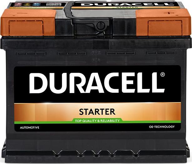 DURACELL 010562190801 - Starter Battery autospares.lv