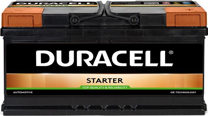 DURACELL 010588200801 - Starter Battery autospares.lv