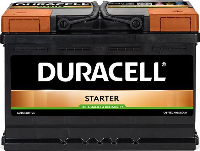 DURACELL 010572120801 - Starter Battery autospares.lv