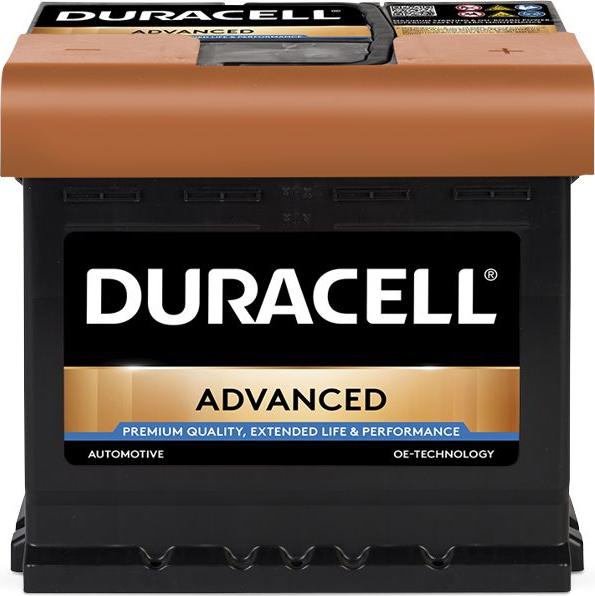 DURACELL 013550030801 - Starter Battery autospares.lv