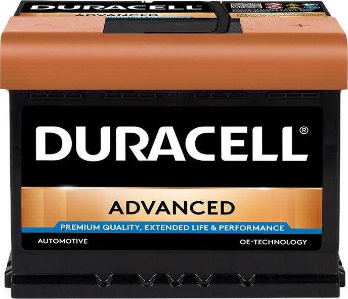 DURACELL 013563420801 - Starter Battery autospares.lv