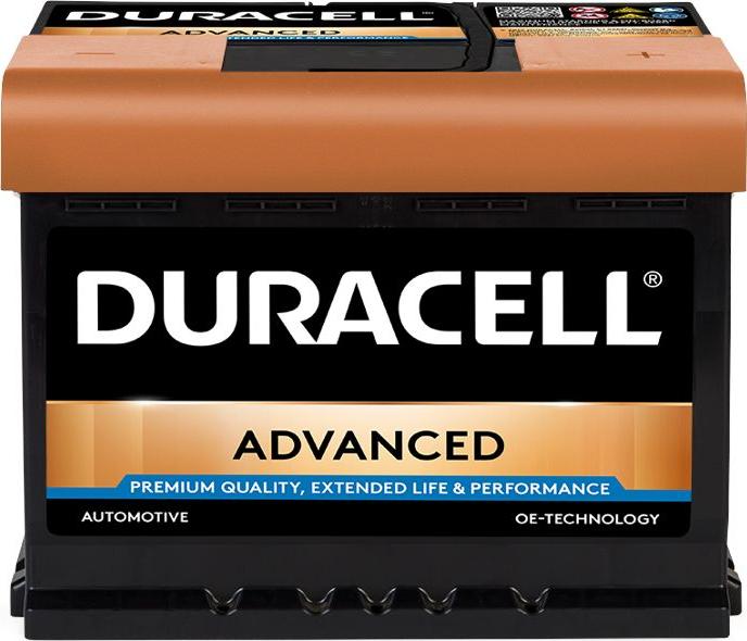 DURACELL 013562190801 - Starter Battery autospares.lv