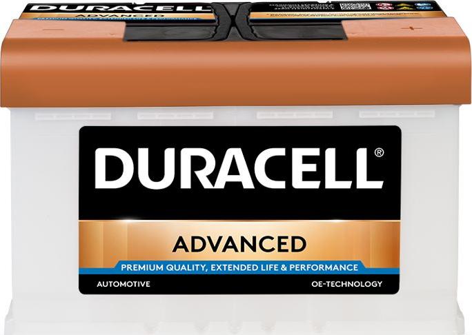 DURACELL 013577400801 - Starter Battery autospares.lv