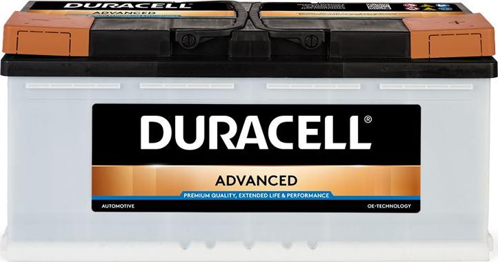 DURACELL 013600400801 - Starter Battery autospares.lv