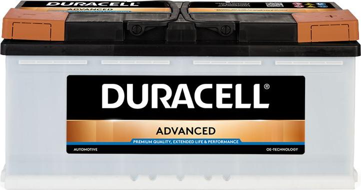 DURACELL 013610400801 - Starter Battery autospares.lv