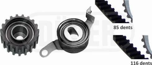 Dürer 141100 - Timing Belt Set autospares.lv