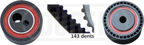 DÜRER 321082 - Timing Belt Set autospares.lv