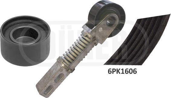 Dürer 263001 - V-Ribbed Belt Set autospares.lv