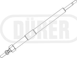 Dürer DG62164 - Glow Plug autospares.lv