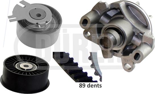 Dürer PA161117 - Water Pump & Timing Belt Set autospares.lv