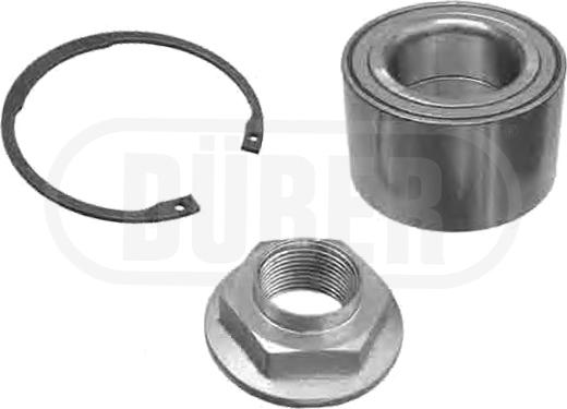 DÜRER R63617K - Wheel hub, bearing Kit autospares.lv