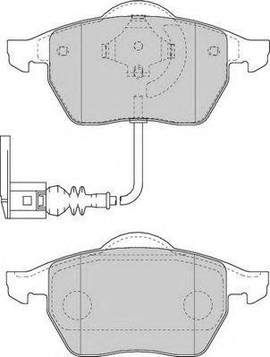 ITN 16-BP1128 - Brake Pad Set, disc brake autospares.lv