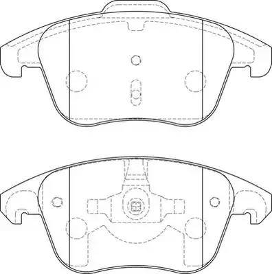 Textar 24558 180  0 5 - Brake Pad Set, disc brake autospares.lv