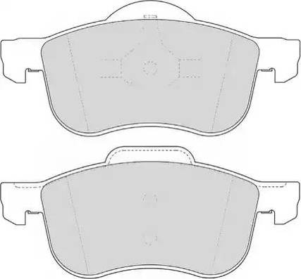 Duron DBP381382 - Brake Pad Set, disc brake autospares.lv