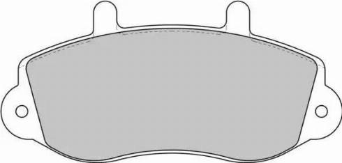 Duron DBP251292 - Brake Pad Set, disc brake autospares.lv