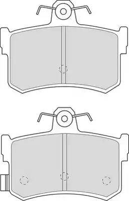 Duron DBP200917 - Brake Pad Set, disc brake autospares.lv