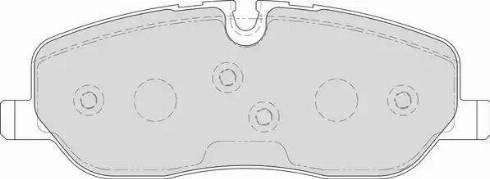 Duron DBP201615 - Brake Pad Set, disc brake autospares.lv