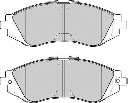 Duron DBP201116 - Brake Pad Set, disc brake autospares.lv