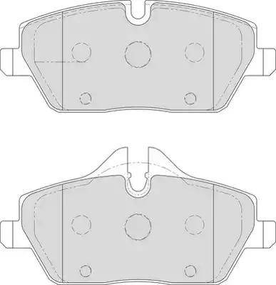 Duron DBP211747 - Brake Pad Set, disc brake autospares.lv