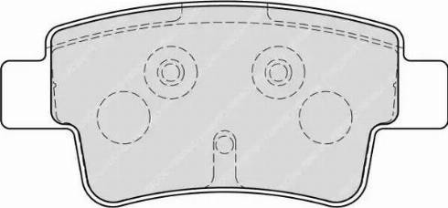 Duron DBP231858 - Brake Pad Set, disc brake autospares.lv