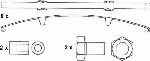 Duron DCV1578B - Brake Pad Set, disc brake autospares.lv