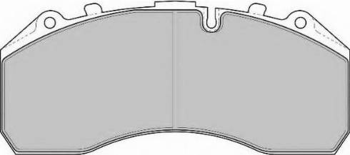 Duron DCV1313 - Brake Pad Set, disc brake autospares.lv