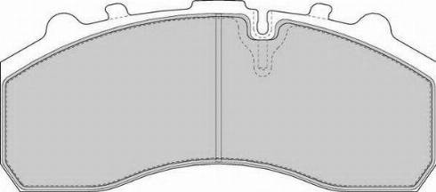 Duron DCV1373BFE - Brake Pad Set, disc brake autospares.lv