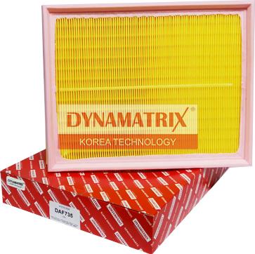 Dynamatrix DAF735 - Air Filter, engine autospares.lv