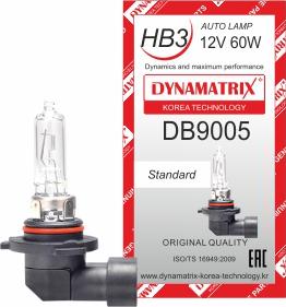 Dynamatrix DB9005 - Bulb, headlight autospares.lv