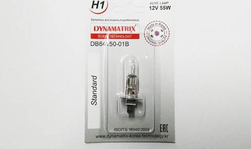 Dynamatrix DB64150-01B - Bulb, headlight autospares.lv