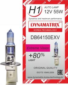 Dynamatrix DB64150EXV - Bulb, headlight autospares.lv