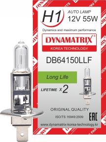 Dynamatrix DB64150LLF - Bulb, headlight autospares.lv