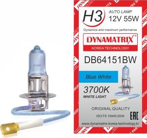 Dynamatrix DB64151BW - Bulb, headlight autospares.lv