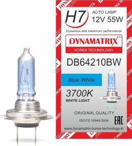 Dynamatrix DB64210BW - Bulb, headlight autospares.lv