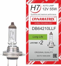 Dynamatrix DB64210LLF - Bulb, headlight autospares.lv