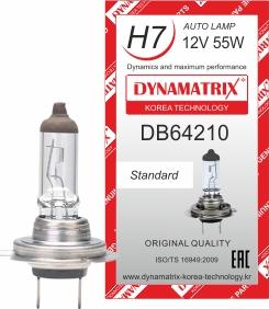 Dynamatrix DB64210 - Bulb, headlight autospares.lv