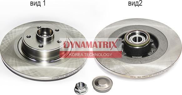 Dynamatrix DBD1655 - Brake Disc autospares.lv