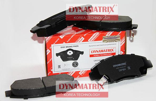 Dynamatrix DBP904 - Brake Pad Set, disc brake autospares.lv