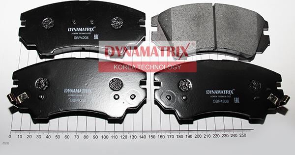 Dynamatrix DBP4208 - Brake Pad Set, disc brake autospares.lv
