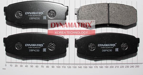 Dynamatrix DBP4230 - Brake Pad Set, disc brake autospares.lv