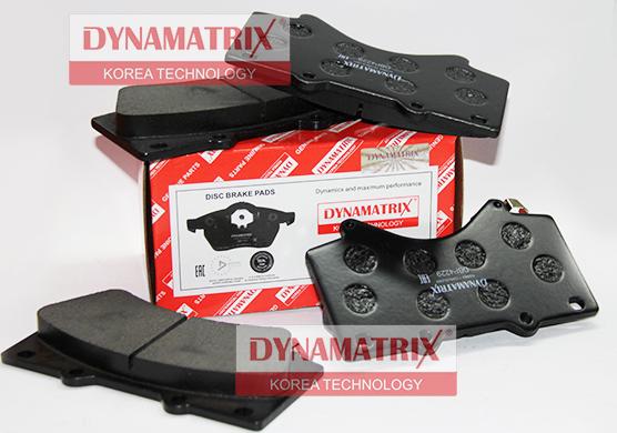 Dynamatrix DBP4229 - Brake Pad Set, disc brake autospares.lv